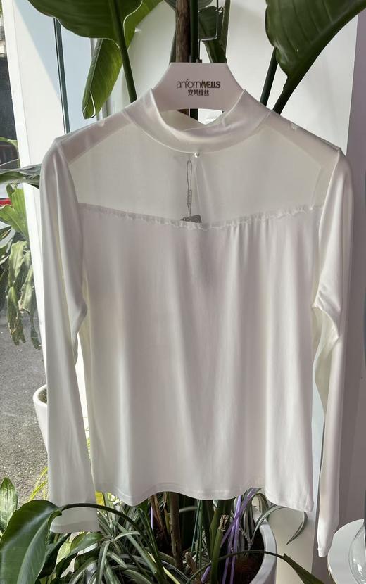 热奶肌底衣网纱镂空时尚小衫内穿外搭舒适透气16635106 商品图4