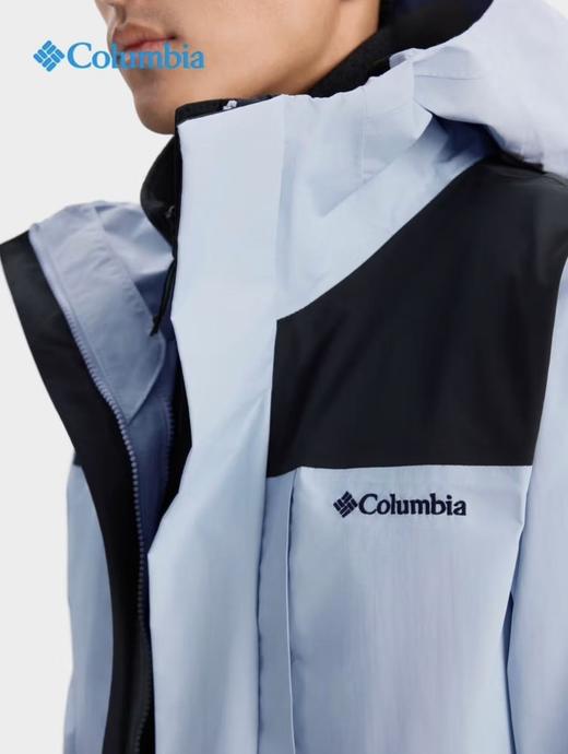 【云粉节】【秋冬款】6楼Columbia哥伦比亚 秋冬男士防风防水三合一冲锋衣夹克外套男XE0082031 商品图4