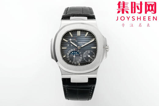 PPF潜心三年 真"芯"之作！百达翡丽PP鹦鹉螺系列5712GR 牛仔蓝皮带款总裁 新升级V3版 男士腕表 商品图0