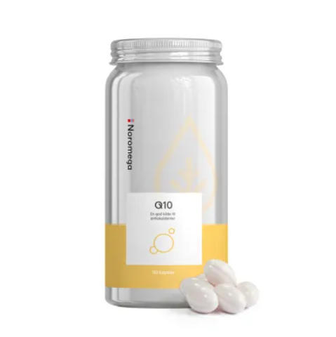 D-挪威诺美嘉Noromega诺美嘉进口辅酶q10保护心脏软胶囊心脑血管保健90粒保税仓 商品图0