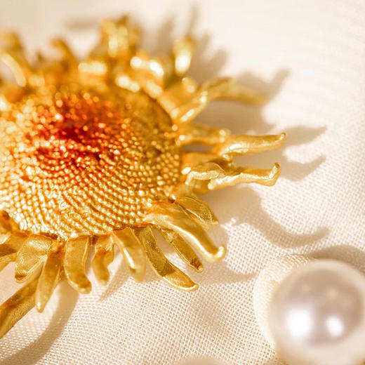 向日葵胸针 商品图2