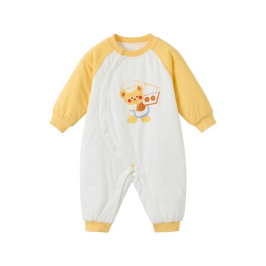 怡比好运来长袖斜襟哈衣HY25WIN045中国红/中黄59#-90# 商品图5