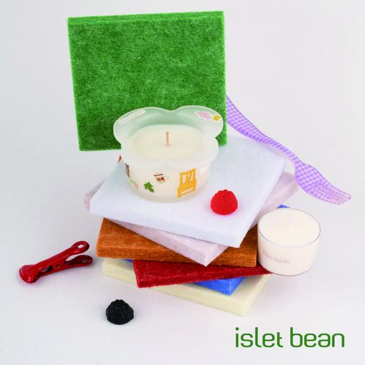 isletbean豆岛去海边系列玻璃花盏香薰蜡烛50g 商品图0