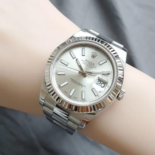 【95新】ROLEX 劳力士日志型系列116334天文认证自动机械机芯41MM（男款）日期显示071025TB02 商品图9