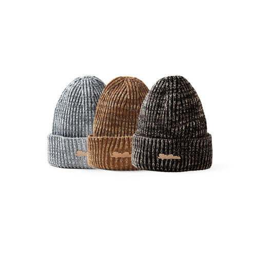 NPC潮牌复古字母logo绣花针织帽冷帽男潮流毛线帽保暖NP4AHT05 商品图3