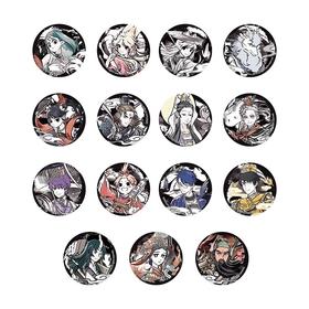 非人哉 神仙同游系列 马口铁徽章 吧唧 全15种 14包/盒 国谷