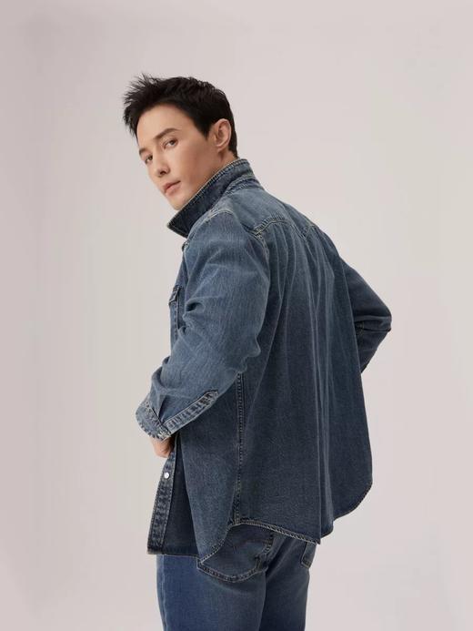 【云粉节】【8折】6楼李维斯857440103男士牛仔衬衫吊牌价599 商品图2