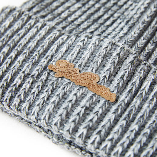 NPC潮牌复古字母logo绣花针织帽冷帽男潮流毛线帽保暖NP4AHT05 商品图1