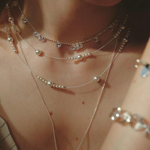 【秋季新款】alodia.co 品牌直发 美神之泪锆石锁骨链项链 925银设计感爆闪ins风高级小众悦己礼物 商品图7