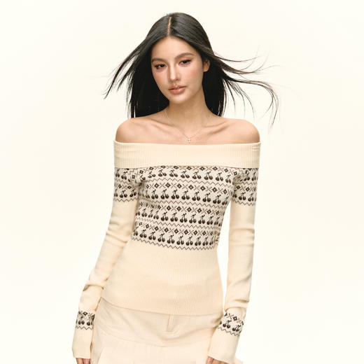 Ariseism 美式复古毛衣女秋季新款上衣 商品图1