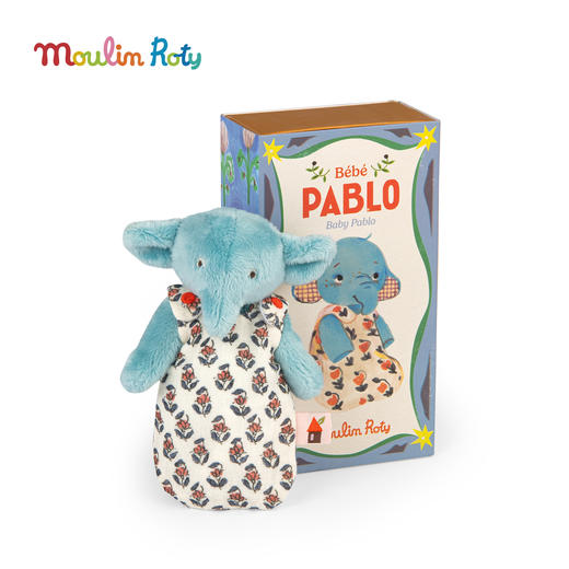 Moulin Roty 妮妮兔宝宝 玩偶 礼盒 适合3岁+ 米努奇卡斯系列 法国品牌-681032 商品图6