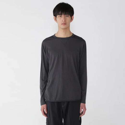 and wander merino base LS T 美利奴羊毛长袖圆领T恤 商品图0