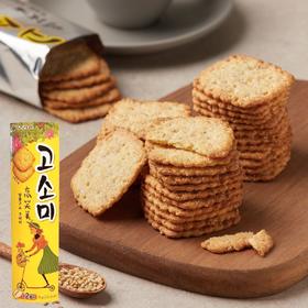 70g 好丽友高笑美饼干 韩国芝麻薄脆饼干 早餐办公室零食休闲下午茶点心