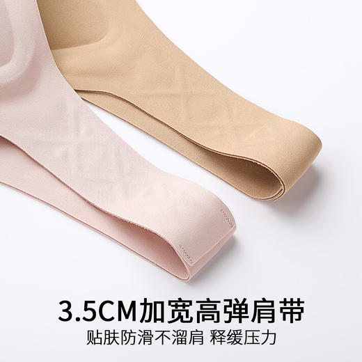 D1-【B-C杯】【中老年妈妈内衣】便捷前开扣大码内衣女上托提拉防下垂背心式文胸罩 明月清清 /玉露凝春 商品图5