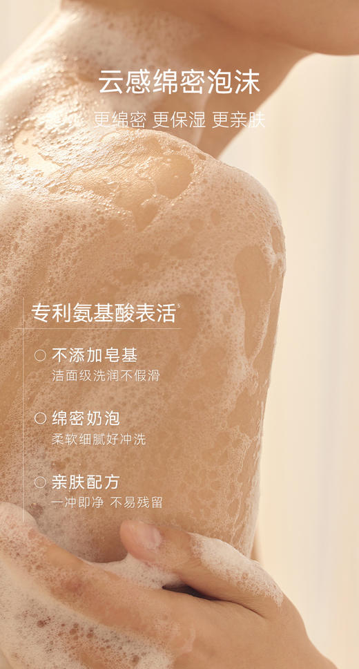 【多妈团购 水之蔻400ml沐浴露69/2瓶】48H持久留香，全身净透嫩，8众不同功效，分肤专研洗护更舒肤，6酸协同护肤，4重植物精华，洗出水光肌-乐果村 商品图6
