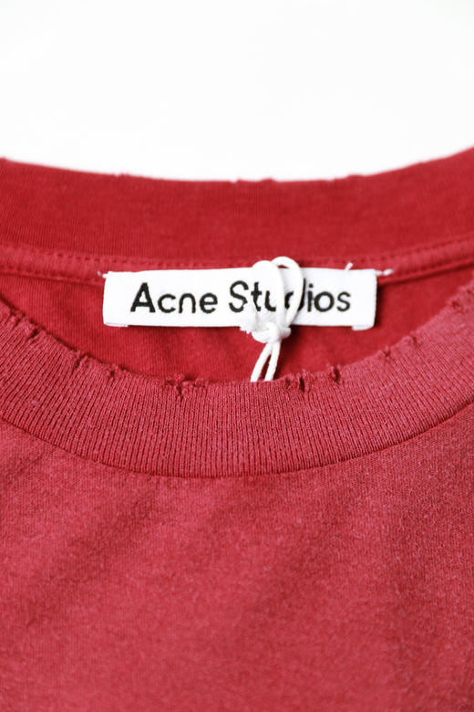 复古感拉满了，绝美巨爱啊啊啊。集齐颜色铁锈红圆领长teeC101758 商品图14