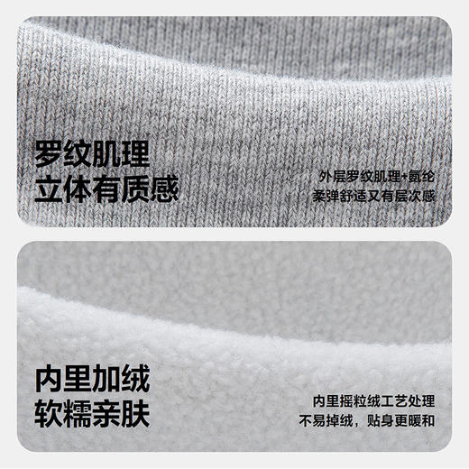 【加绒】迷你巴拉女童长袖套装宝宝棉弹长袖卫衣长裤2025冬新款 商品图3
