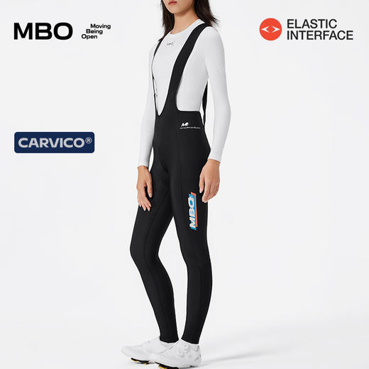 MBO CARVICO®女子意式双核抓绒背带骑行长裤 双箭头 T370(经销商专拍链接，非经销商拍单不发货) 商品图14