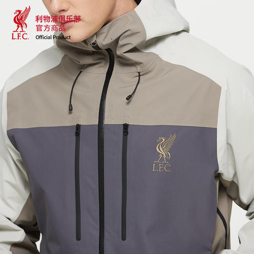 【官方正版】利物浦俱乐部 | 拼色冲锋衣户外运动功能性外套 商品图4