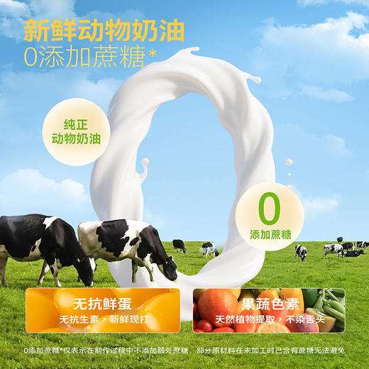 【射手座·仲夏夜之梦】能否把你比作夏天？ 0卡糖动物奶油蛋糕 商品图2