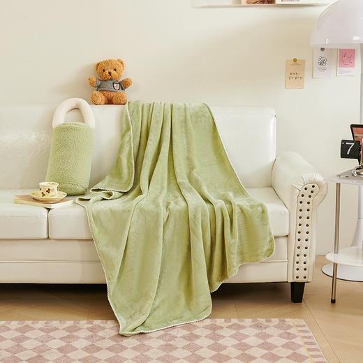 GRACE SPACE格调空间 多功能珊瑚绒毯 易收纳手提携带居家毯子办公室午睡毛毯 商品图1