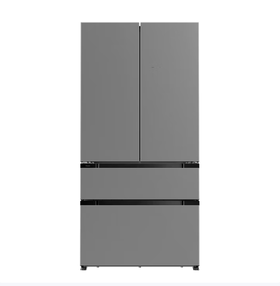 松下 冰箱 NR-W582TX-S 573升 嵌入式 法式多门 风冷 变频 一级能效 电脑控温 顶部散热 双循环系统 钢化玻璃面板