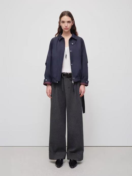 出逃赤岗西/25AWW158/复古美式海军蓝外套 商品图1