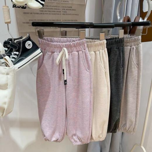 【39.8/2件】宝宝穿上就不想脱‼️【儿童糯米裤】A类母婴级标准 直筒+束脚设计 商品图3