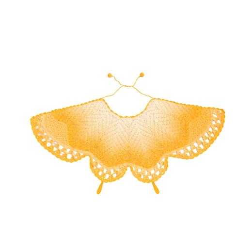 苏苏姐家蝴蝶披肩手工diy编织钩针毛线团渐变长绒线自制披肩材料包 商品图4