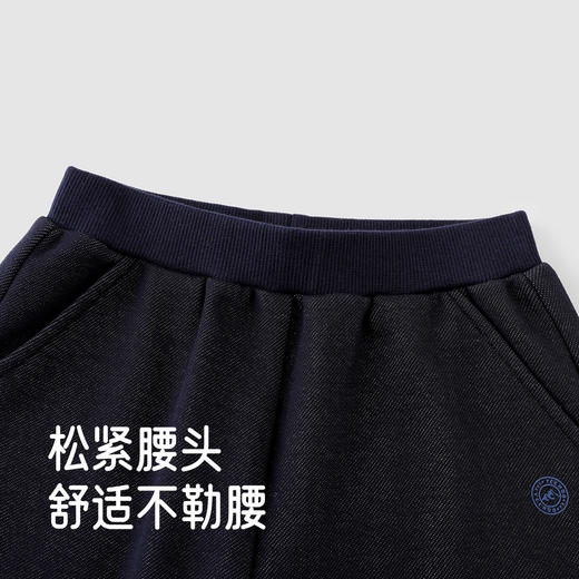 英氏儿童长裤男童加绒秋冬保暖防寒外穿休闲百搭潮流运动裤户外 商品图2