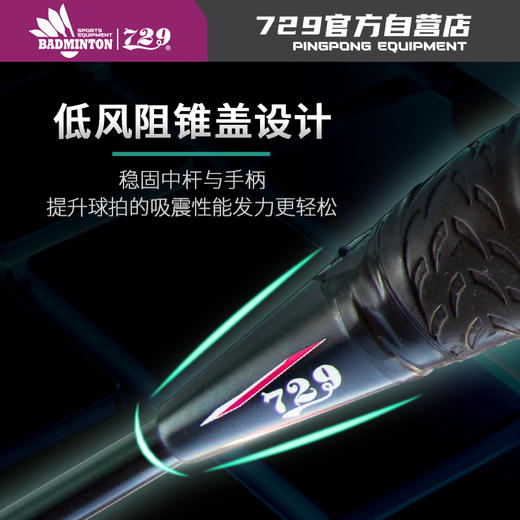 [新品上市] 友谊729 7056碳素一体羽毛球拍 耐打耐磨专业羽毛球拍大童成人室内外通用套装 商品图1