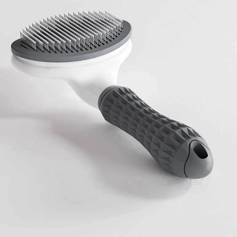 漫沃星系宠物自洁针梳MC-S301灰色