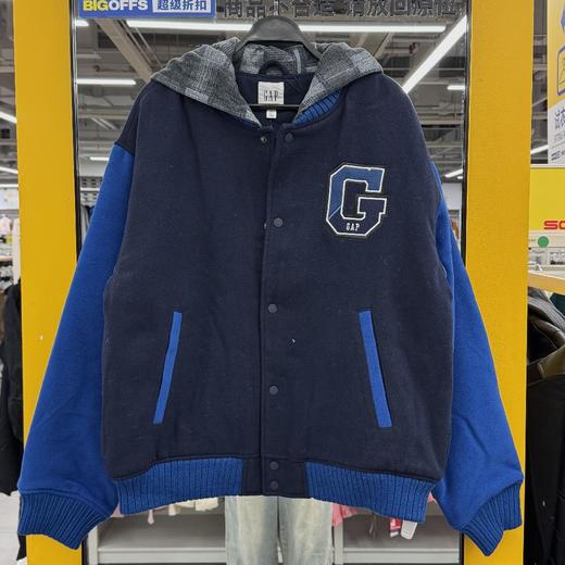 GAP 连帽棒球服 179.90元（不退不换，线上线下同时售卖，不保证有货）619467-WY 商品图0