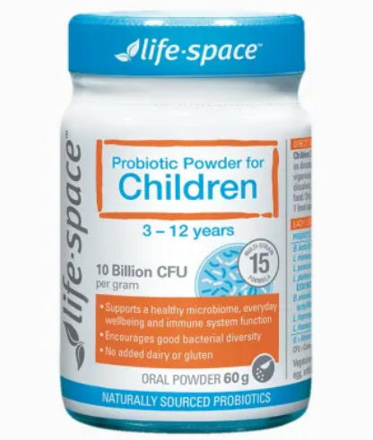 D-澳洲life space益倍适 3-12岁儿童益生菌调理肠胃60g 商品图0