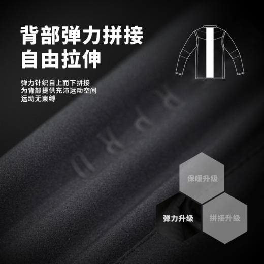 小李子： FUNRY蜂锐鸟巢系列半拉链长袖训练服3.0加厚保暖防寒 商品图3