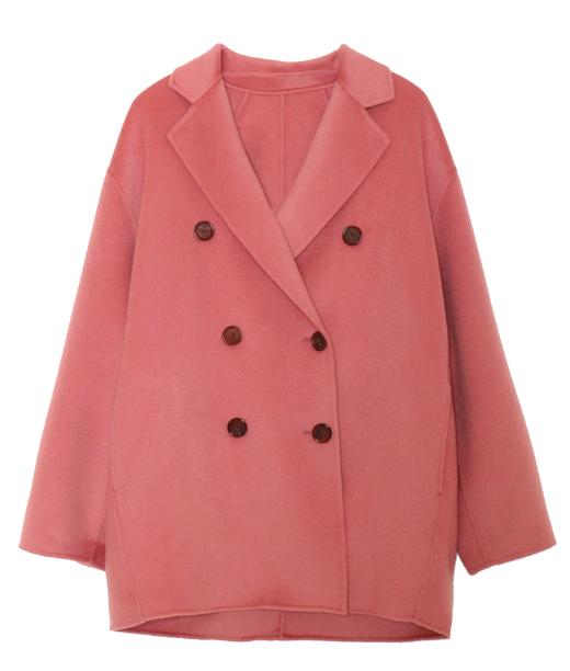 衣尚 双排扣短款大衣DWF112019B 商品图3