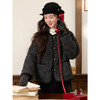 鹿向南「奔赴冬日」小香风黑色毛呢短外套女秋冬新款气质保暖上衣 商品缩略图0