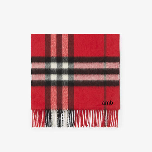 BURBERRY 巴宝莉 女士格纹羊绒围巾 格子 8112640 C3383 商品图1