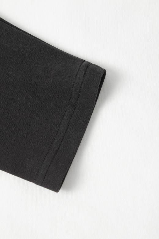 【积分换购不退货】【特惠不退货】伊芙丽圆领宽松长袖T恤1FA100001 商品图5