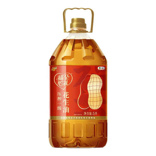 【秒杀】福临门福至心礼花生油5L 商品图4