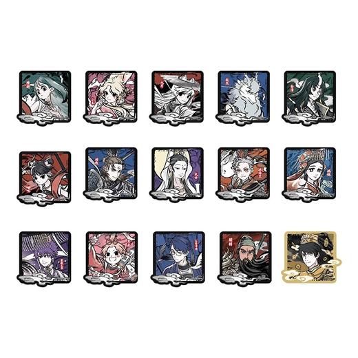 非人哉 神仙同游系列 亚克力徽章 吧唧 全15种 14包/盒 国谷 商品图0