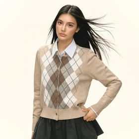 Ariseism 美式复古毛衣女秋季新款上衣