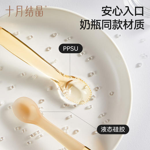 【19.9元换购】双头刮泥勺婴儿辅食餐具6个月以上宝宝专用果泥勺吃水果 商品图3