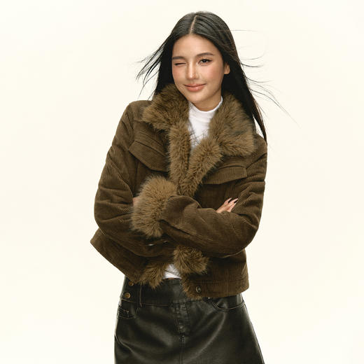 Ariseism 美式复古短外套女秋季新款上衣 商品图2