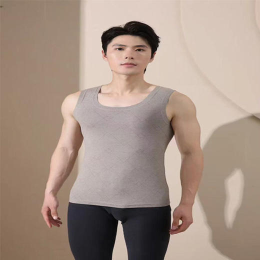 【19.9元/件】华哥羽男士保暖背心（1208087） 商品图0