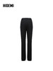 HIDEMI 进口绵羊毛加厚显瘦烟管神裤西装裤 黑色 商品缩略图5
