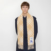 BURBERRY 巴宝莉 中性马术骑士徽标贴片格纹羊绒围巾 格子 8115258 B9719 商品缩略图5
