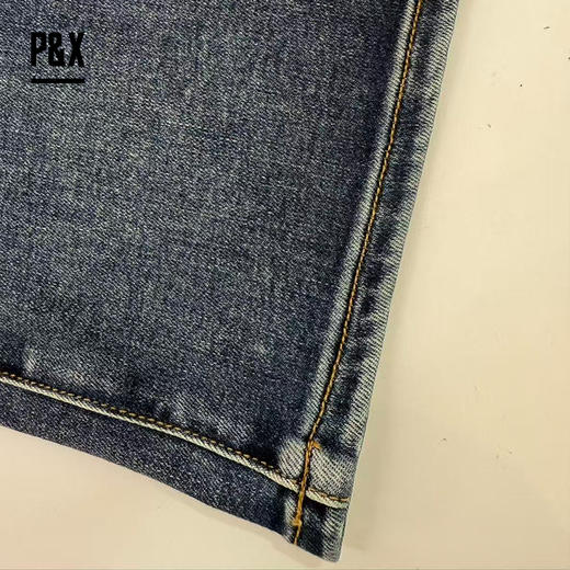 P&X设计师女装水洗手擦时尚基础款简欧风牛仔长裤823310844 蓝色 商品图4
