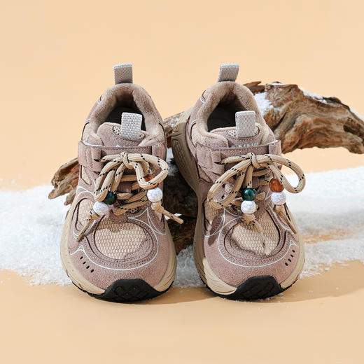 ANNIL/安奈儿童鞋女童春秋厚底运动鞋老爹鞋软底鞋HG5405653 商品图1