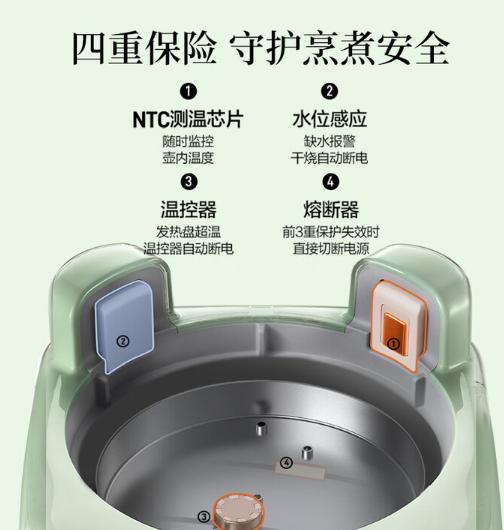 北鼎养生壶全玻璃 FK571 商品图5